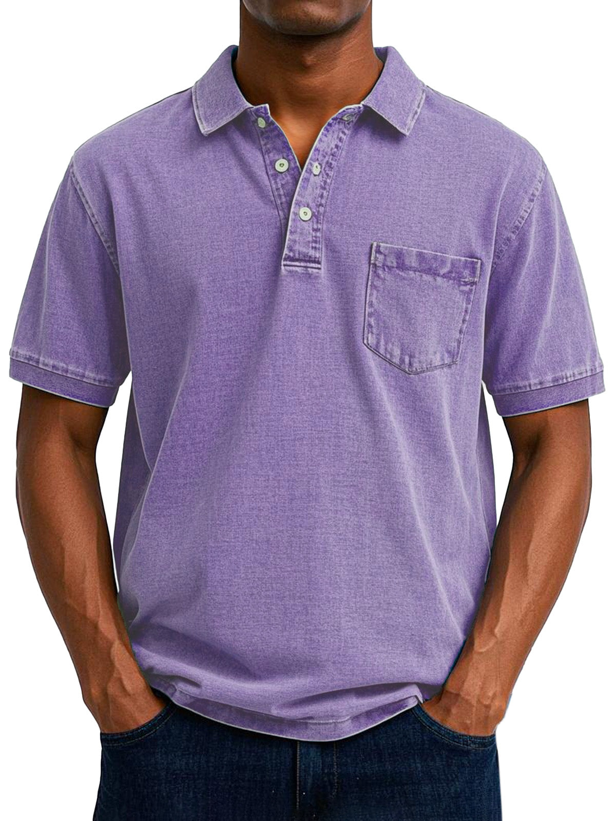 Moisés - Camisa tipo Polo Vintage