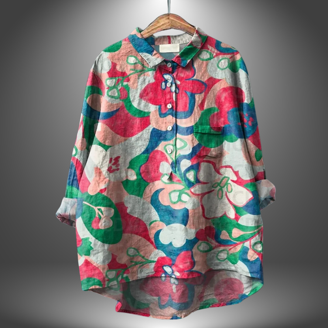 FLORA - CAMISA ESTAMPADA