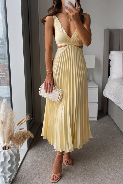 ELSA - ELEGANTE VESTIDO PLISADO