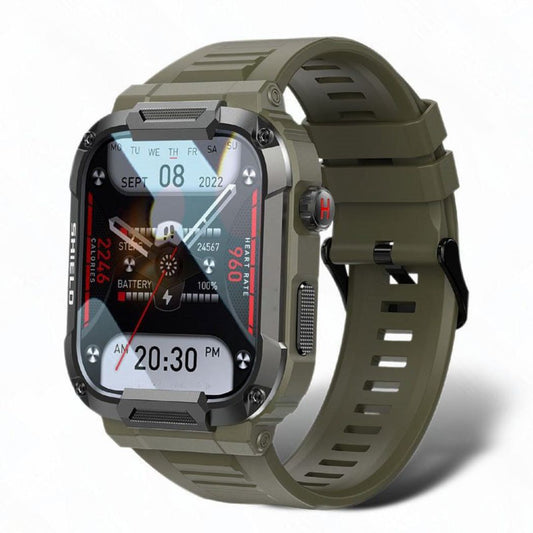 POWER SHIELO | Nuevo Reloj Inteligente Militar de Alta Gama 2026