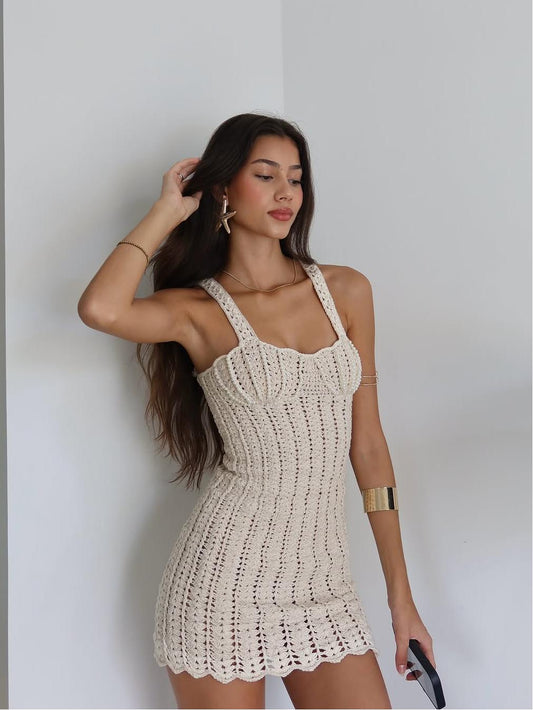 Arlet - Mini vestido de crochet