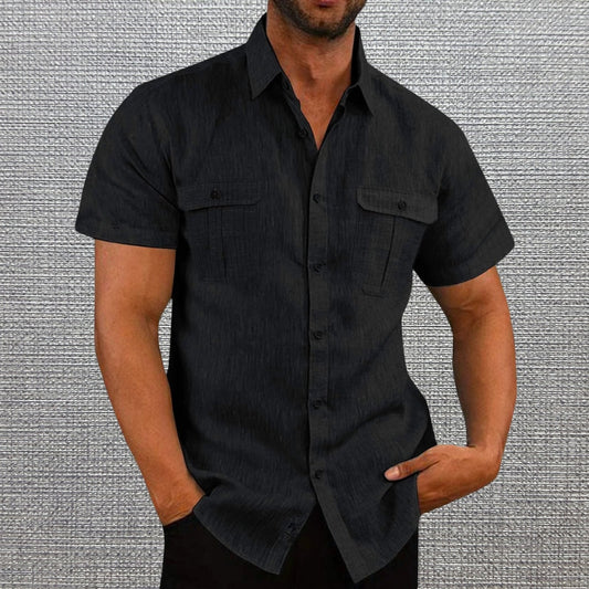 JOSELITO - CAMISA DE CORTE CON DOS BOLSILLOS
