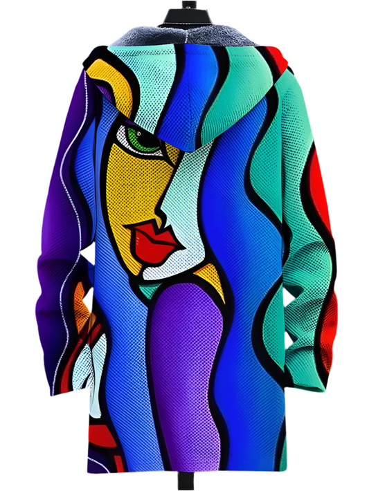 Alin | Chaqueta lujoso de inspiración artística