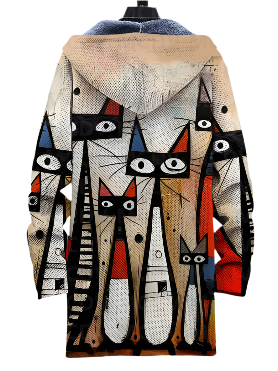 Kiara | Chaqueta lujoso de inspiración artística