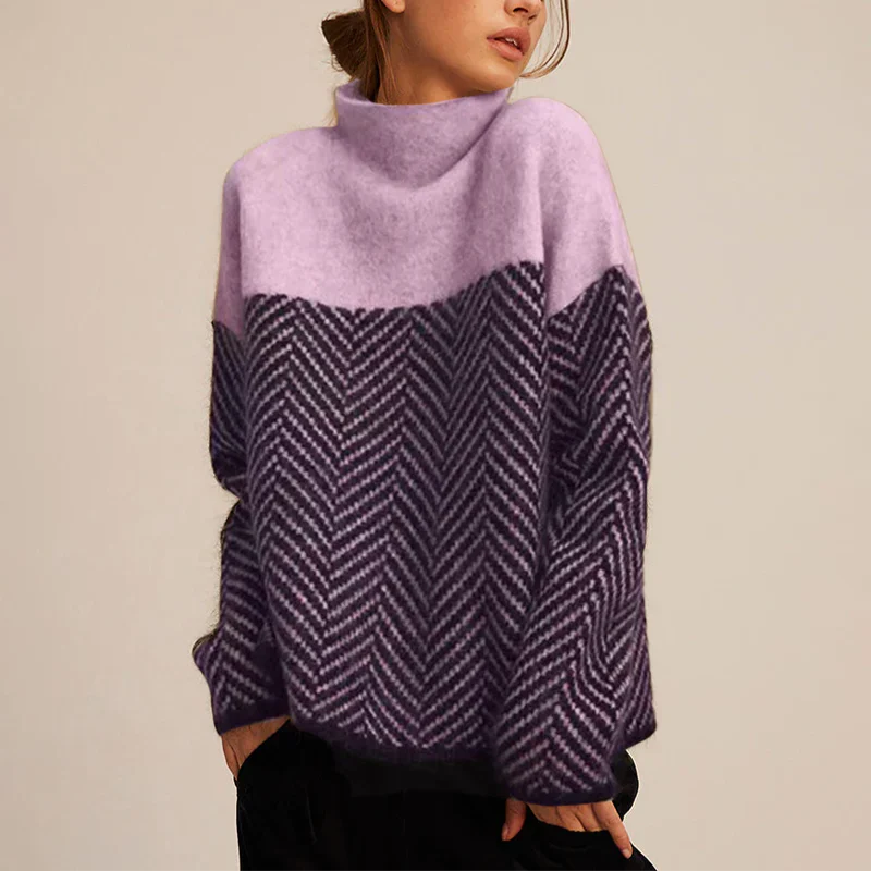 Jersey de cuello alto