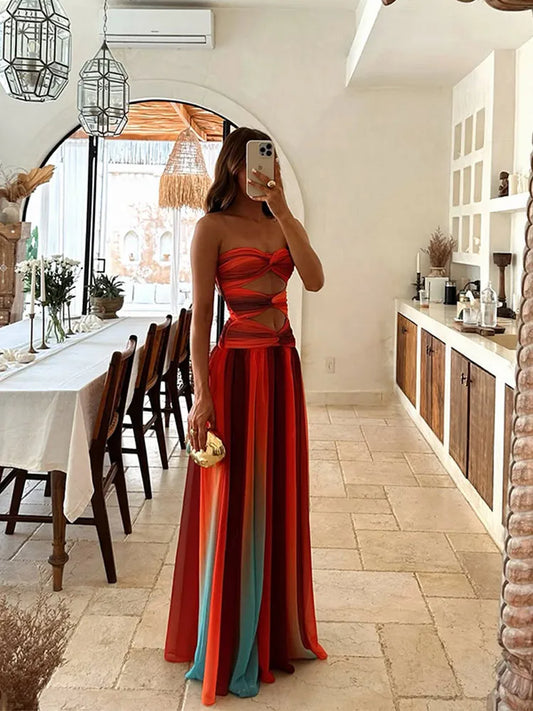 Valentina™ - Vestido maxi elegante para mujer