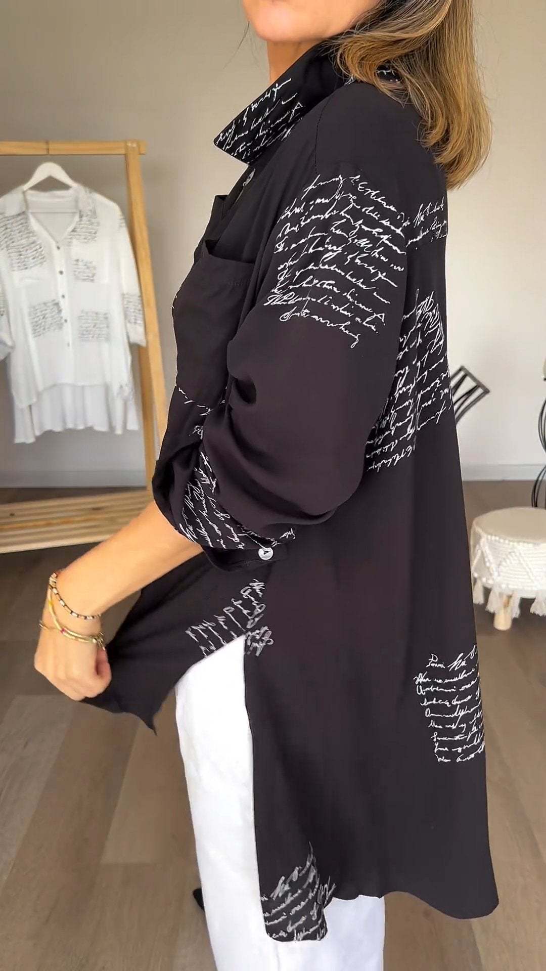 KARINA - CAMISA ESTAMPADA