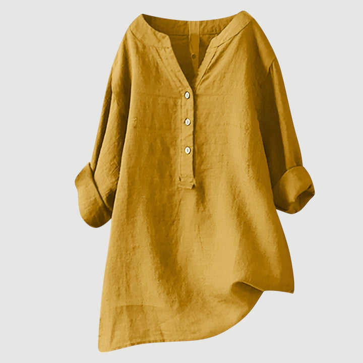 FRIDA™ | CAMISA DE LINO LIGERA Y CÓMODA