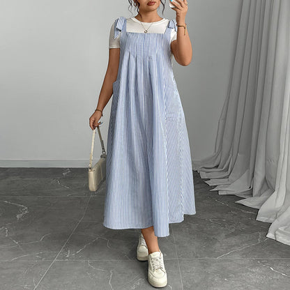 Loose Fit Printed Sleeveless Maxi Dress | Nomadzens