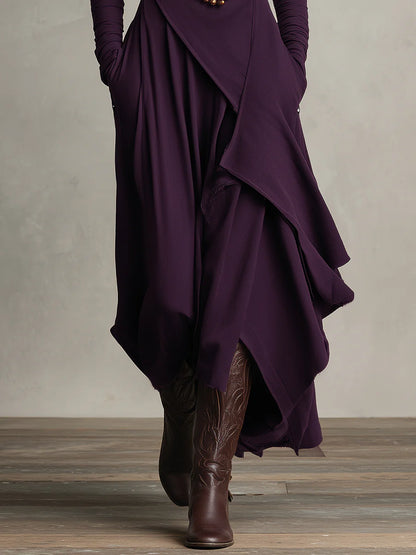 ISADORA™ | Vestido Arquitectónico Asimétrico