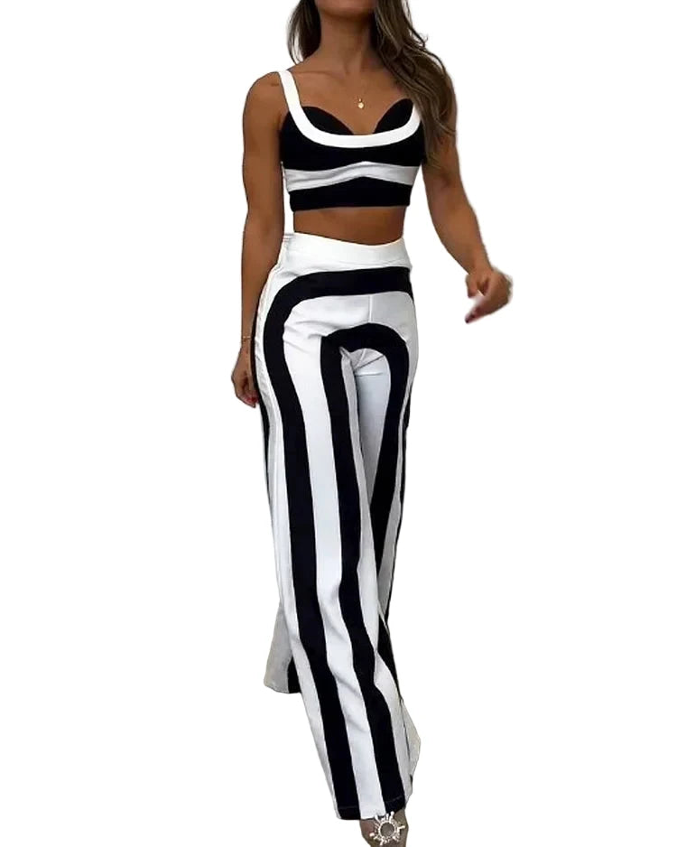 AYA | CONJUNTO DE TOP Y PANTALÓN