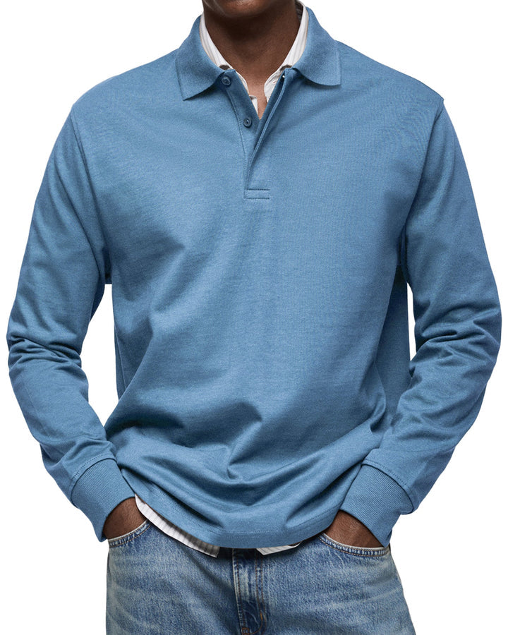DANIEL | POLO DE MANGA LARGA DE LUJO