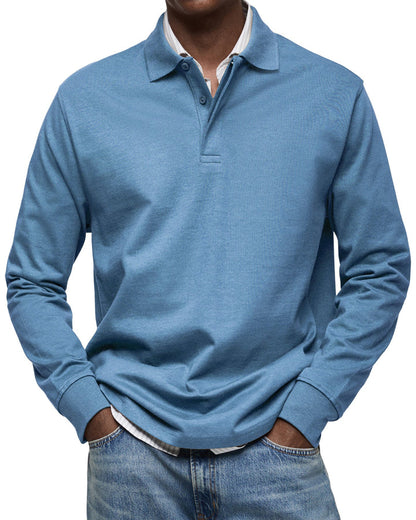 DANIEL | POLO DE MANGA LARGA DE LUJO