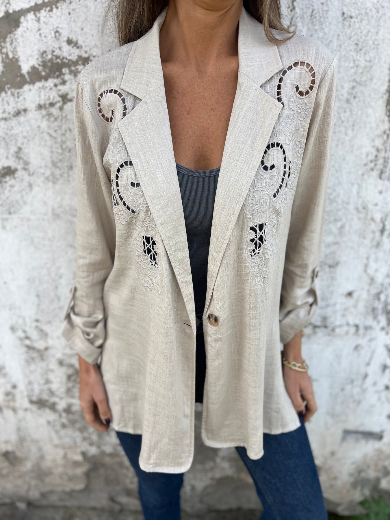 LUMA - CAMISA CON BORDADOS