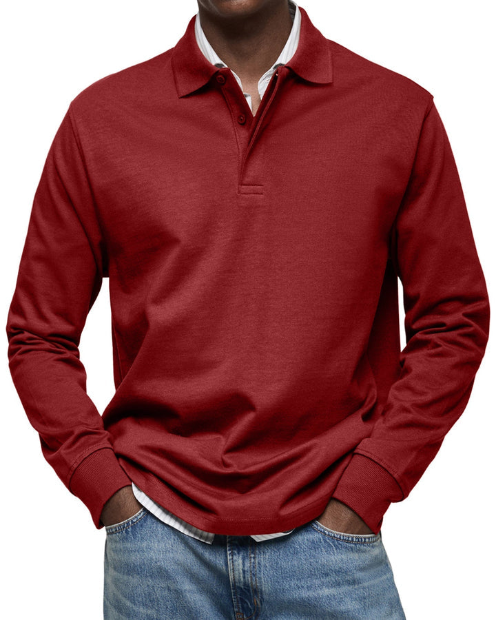 DANIEL | POLO DE MANGA LARGA DE LUJO