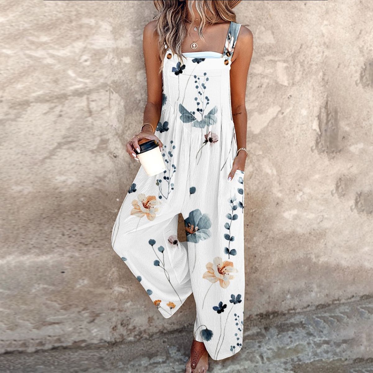 Lina | Mouwloze Jumpsuit