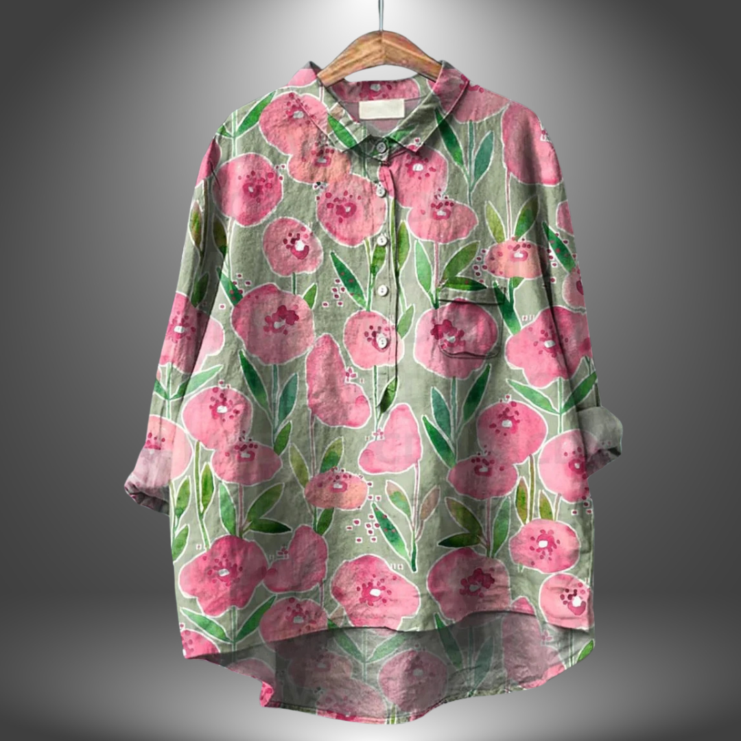 FLORA - CAMISA ESTAMPADA
