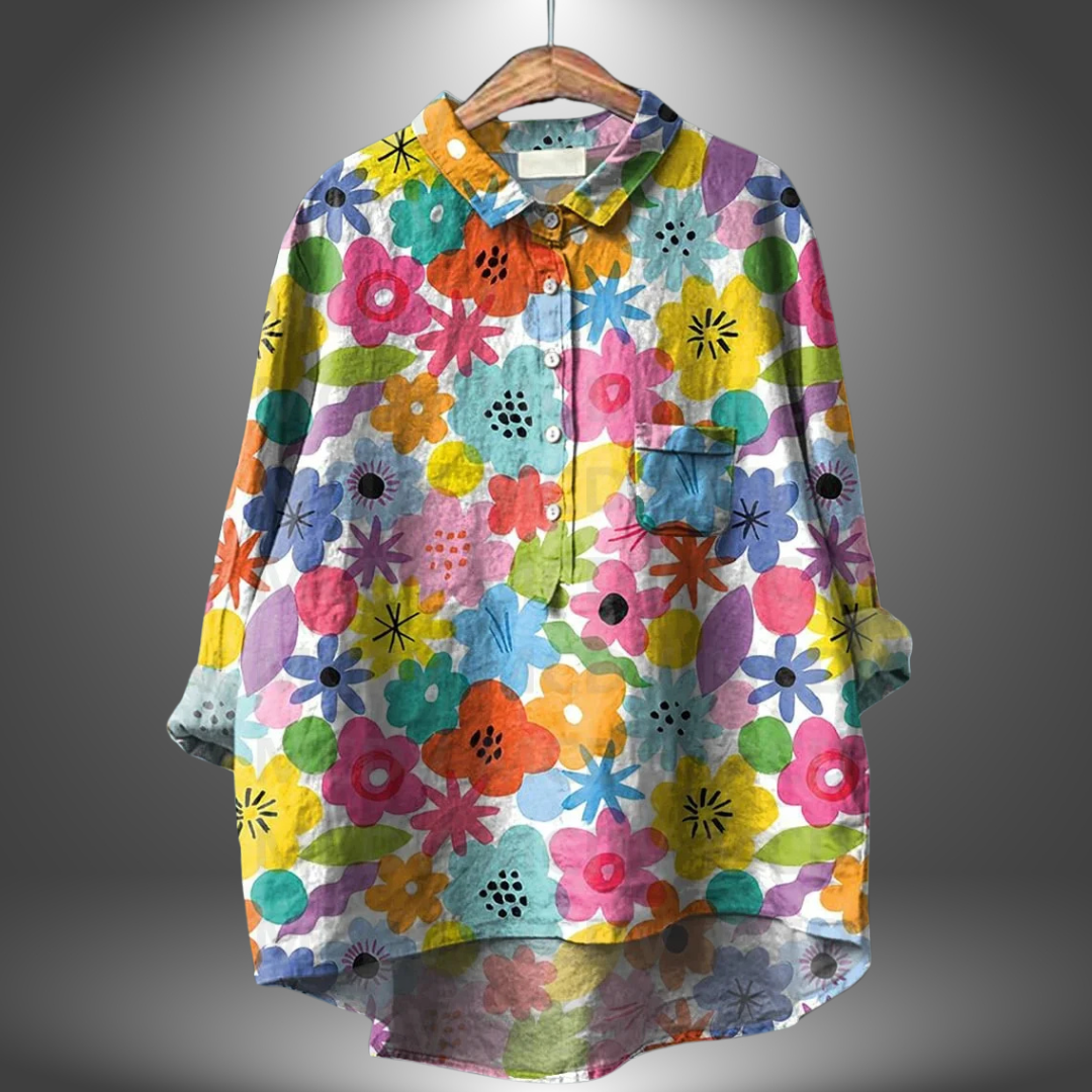 FLORA - CAMISA ESTAMPADA
