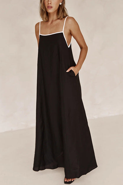 Aura - Vestido con tirantes