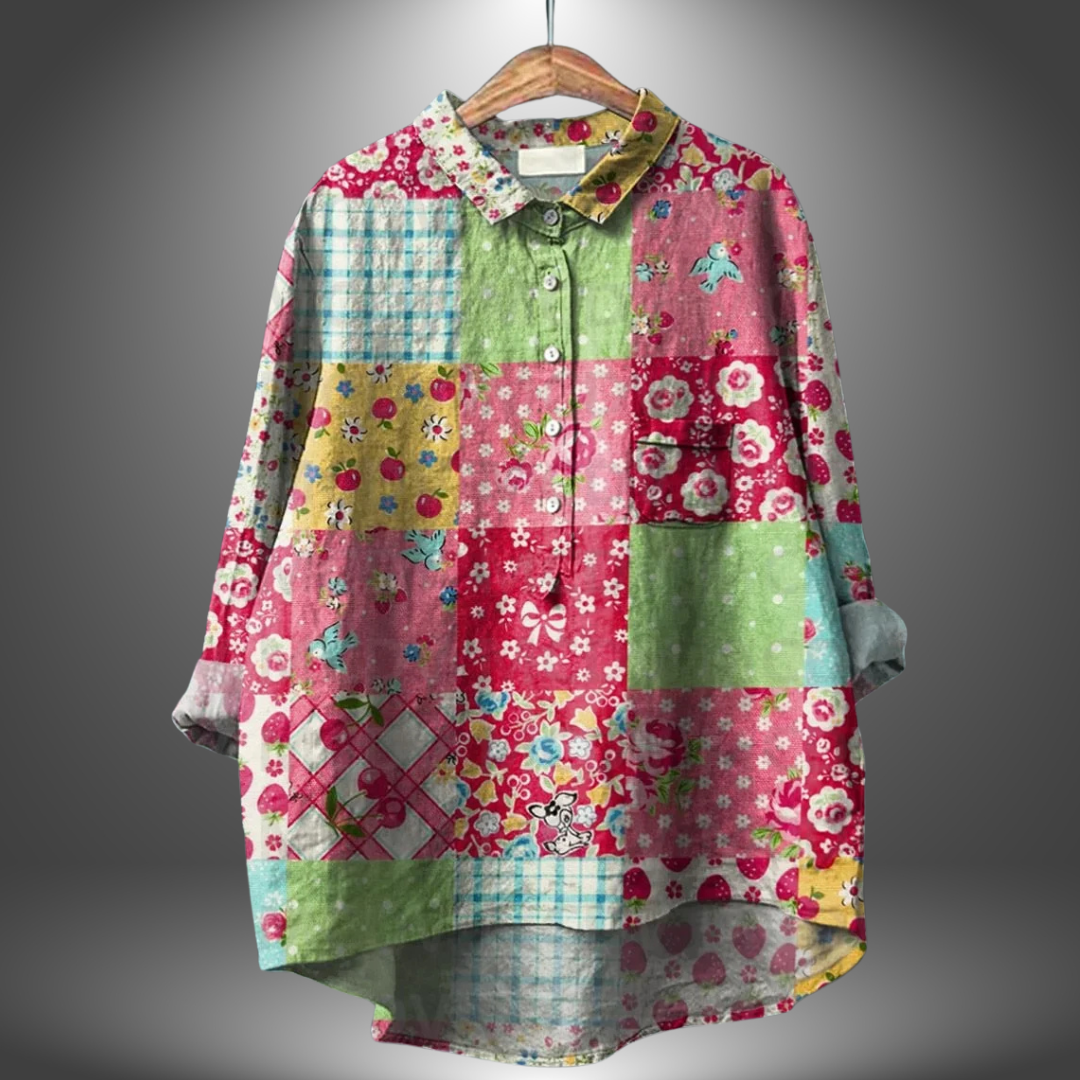 FLORA - CAMISA ESTAMPADA