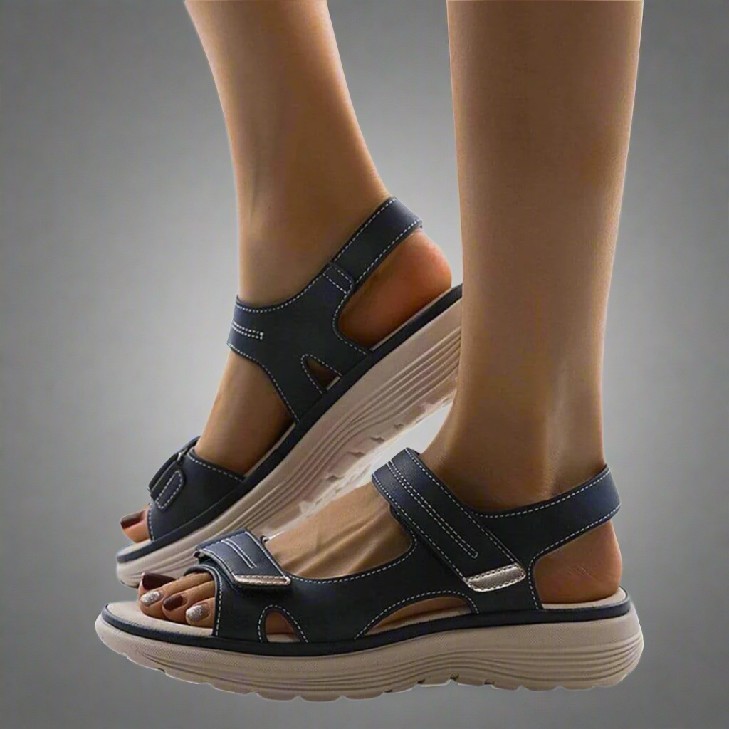 Wilhelmine - Sandalias ortopédicas con comodidad premium para damas