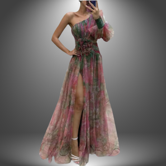 Nana - Vestido largo estampado