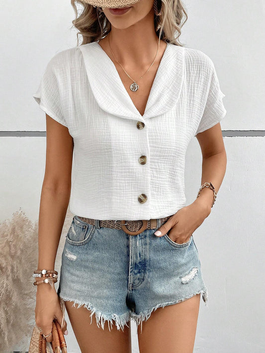 ROCIO | BLUSA DE MANGA CORTA