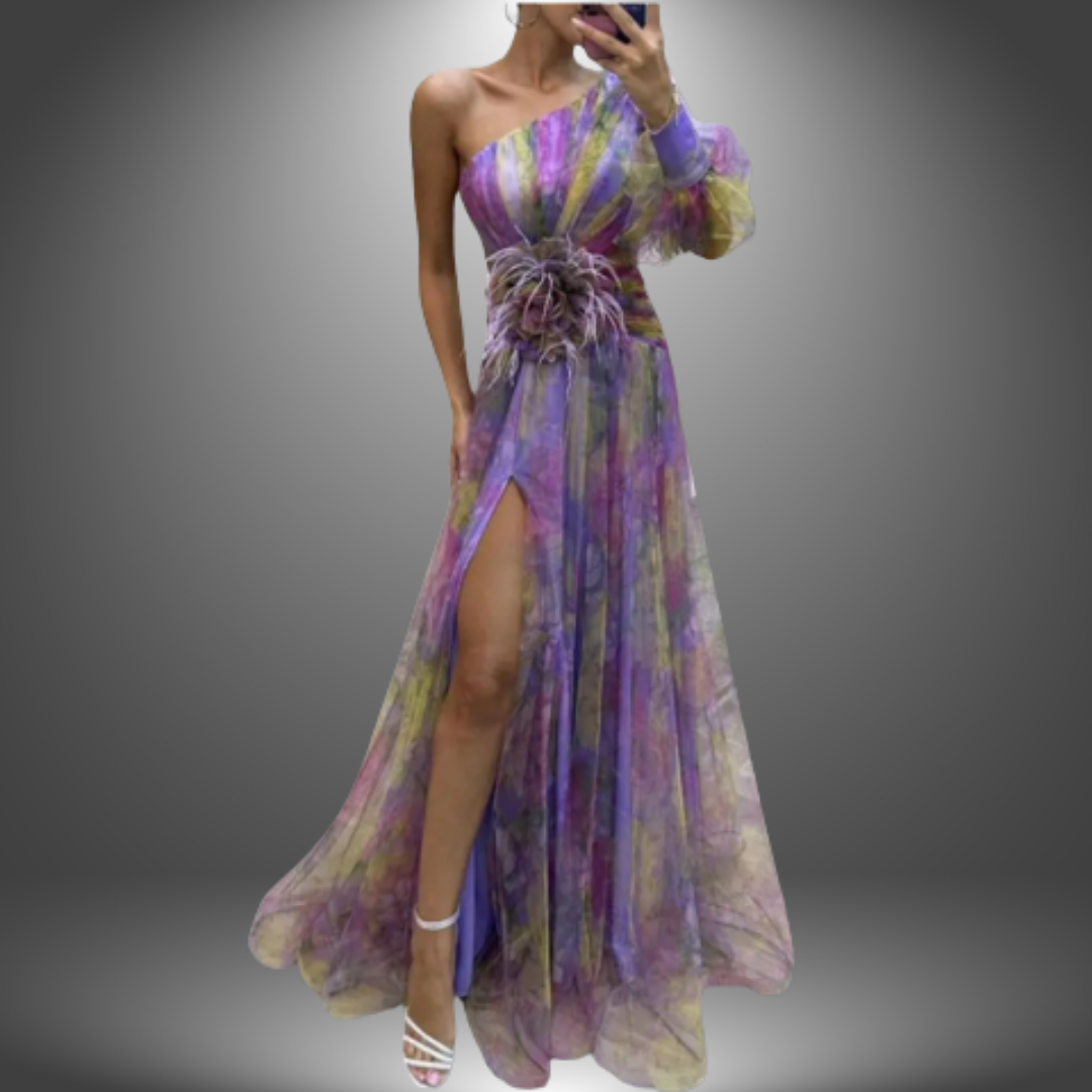 Nana - Vestido largo estampado