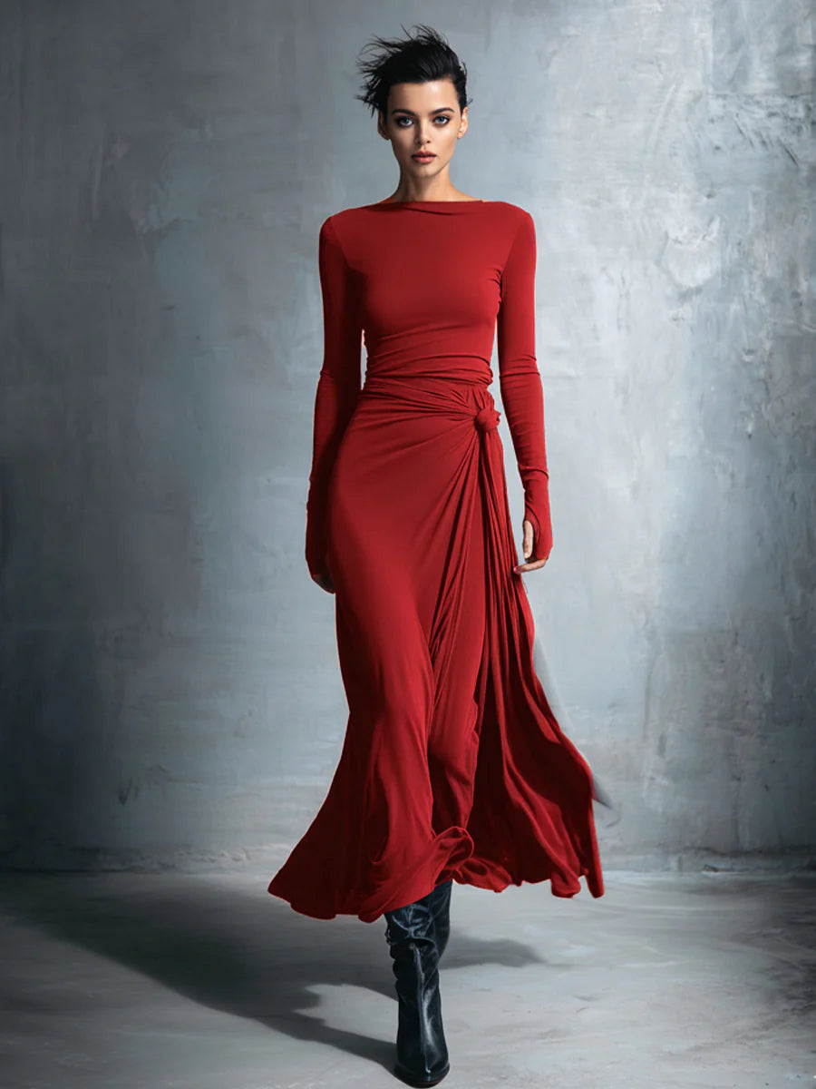 BIANCA™ | Vestido Drapado Premium