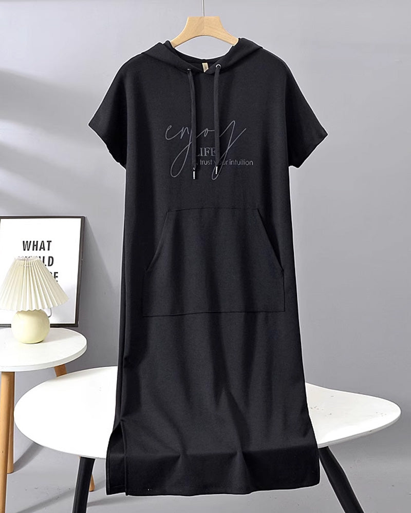Saskia™ | Lässiges Kapuzenkleid