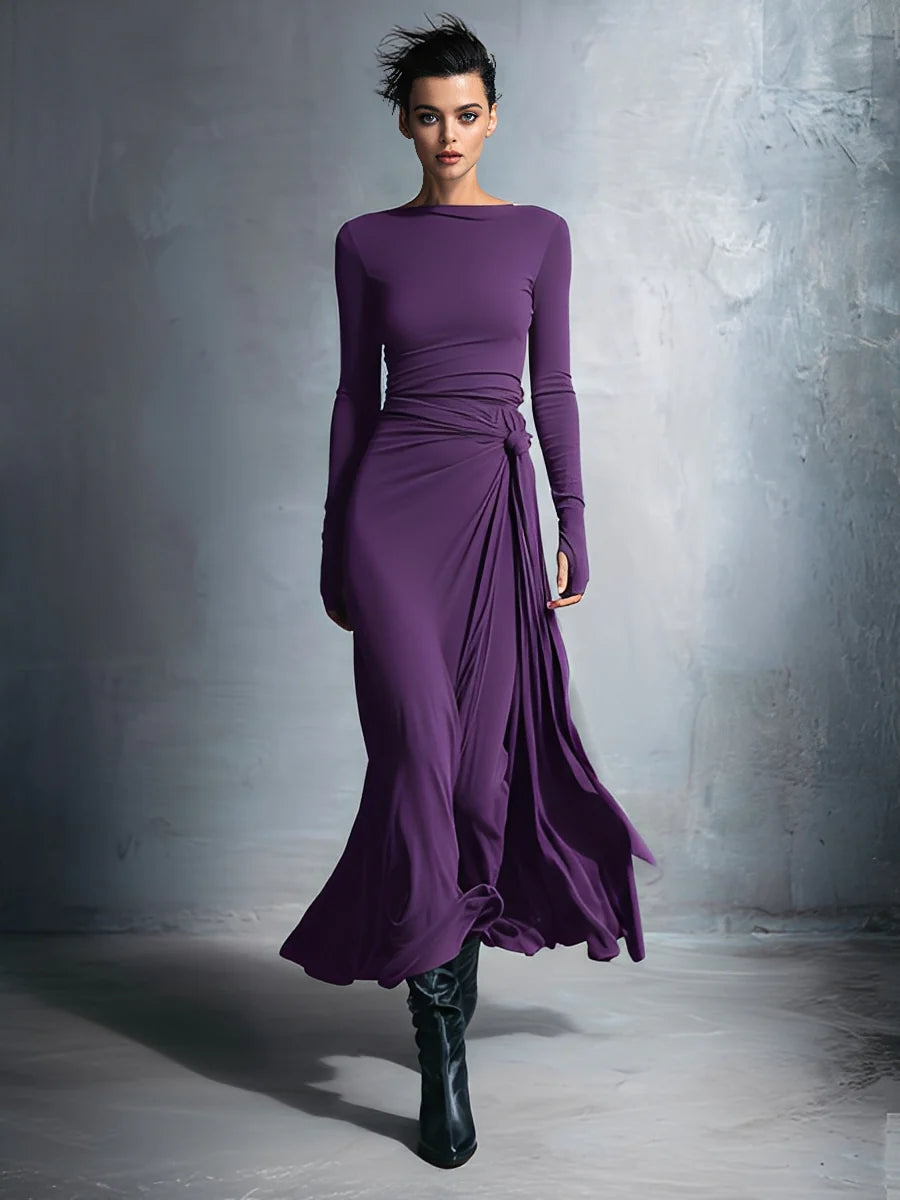 BIANCA™ | Vestido Drapado Premium