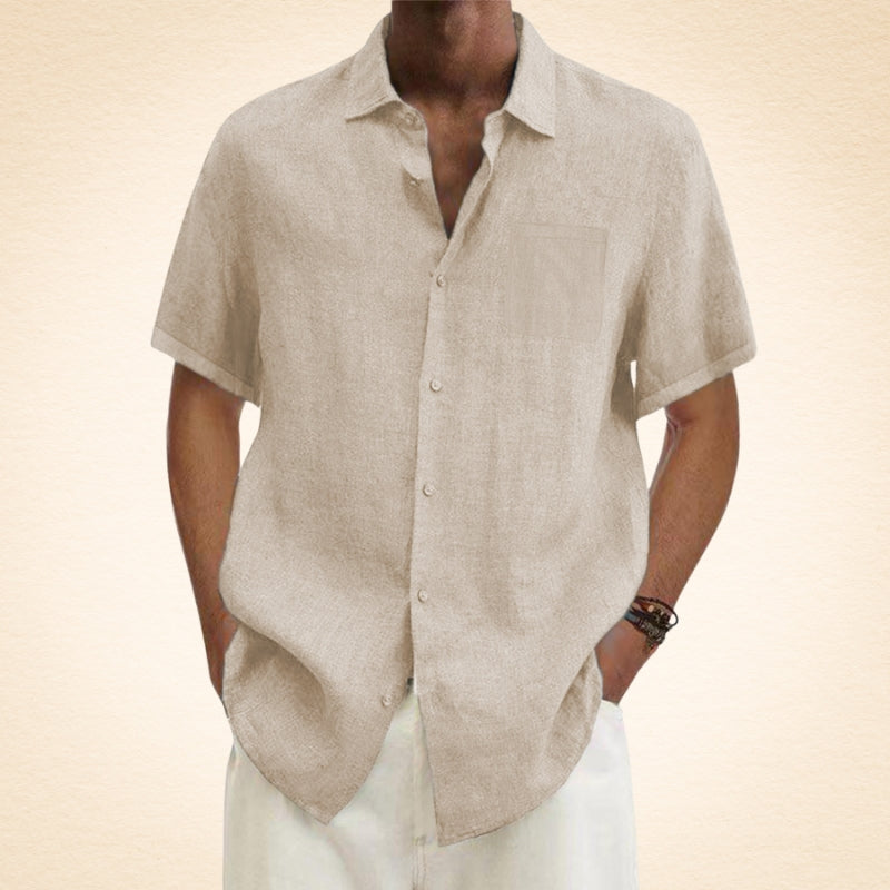 Alden – Camisa de Lino Atemporal