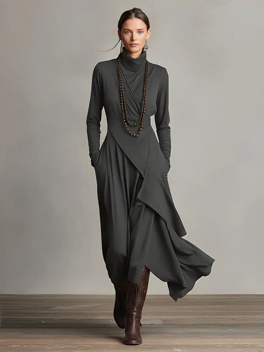 ISADORA™ | Vestido Arquitectónico Asimétrico