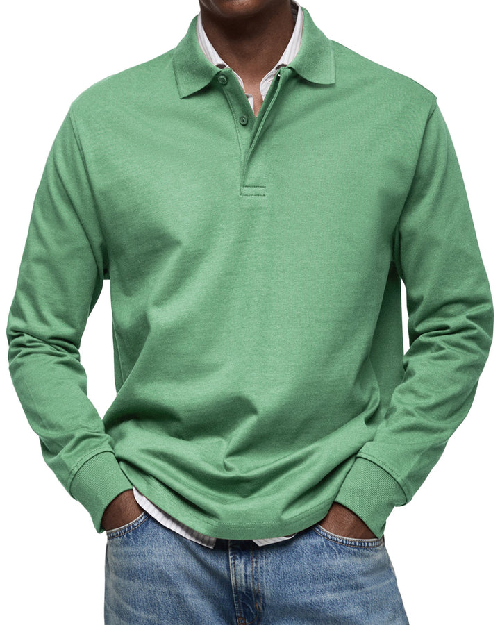DANIEL | POLO DE MANGA LARGA DE LUJO