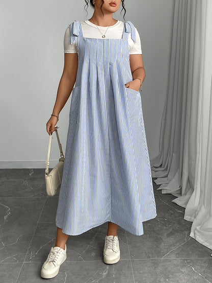 Loose Fit Printed Sleeveless Maxi Dress | Nomadzens