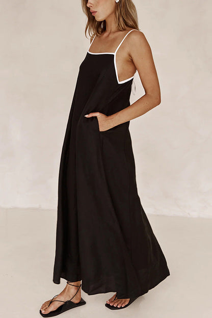 Aura - Vestido con tirantes