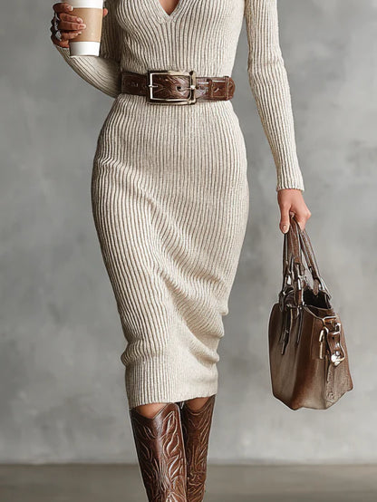 CATALINA™ | Vestido Acanalado Premium
