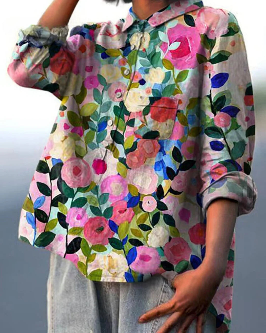 LOVER - CAMISA ESTAMPADA