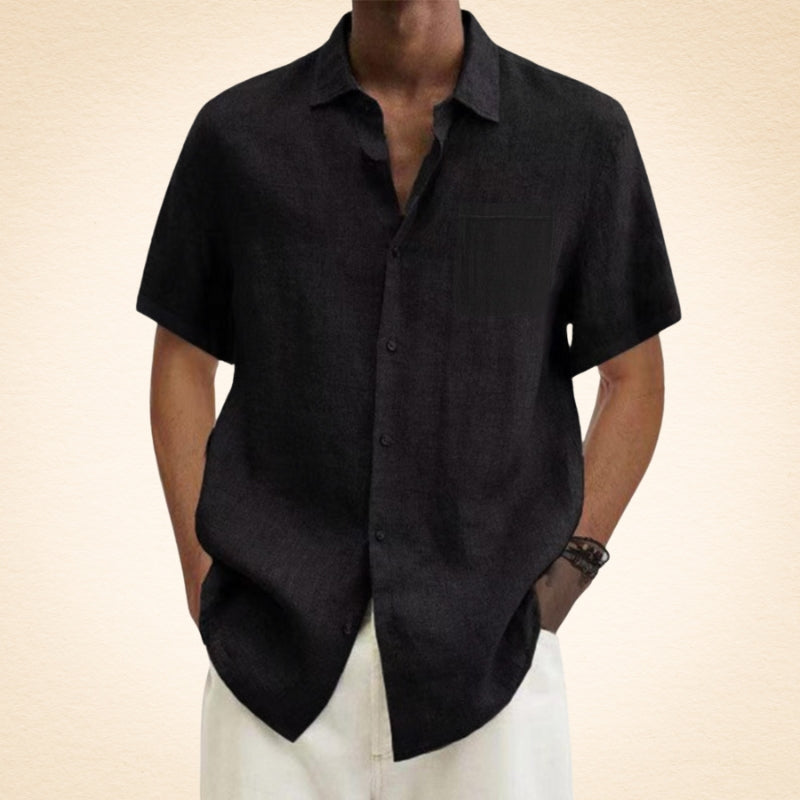 Alden – Camisa de Lino Atemporal