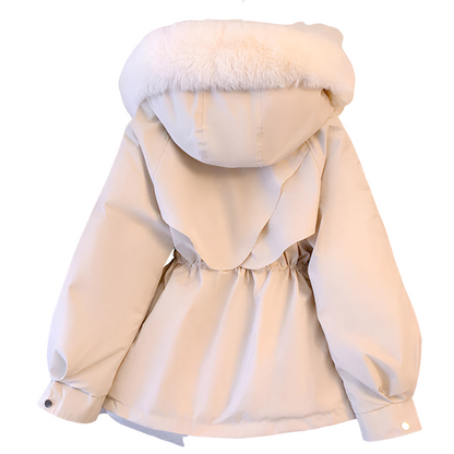 SARA | ABRIGO FORRADO CON CAPUCHA