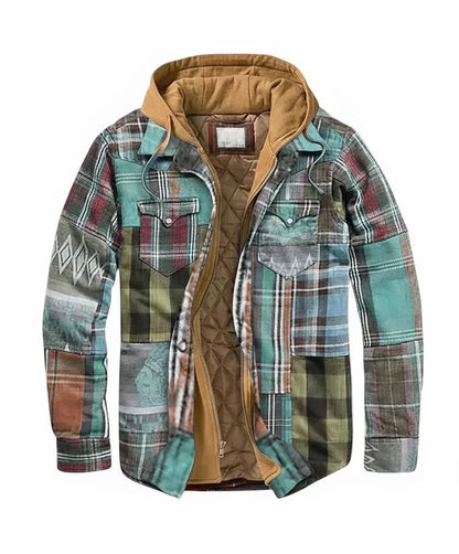 DAVID™ | CHAQUETA A CUADROS DE ESTILO URBANO