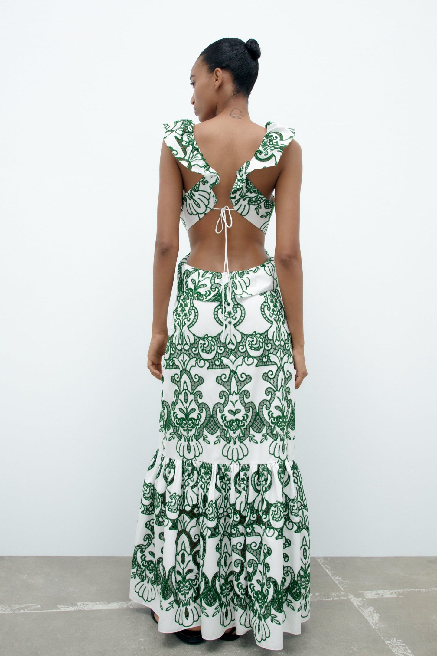 CAMILA - VESTIDO LARGO DE TIRANTES