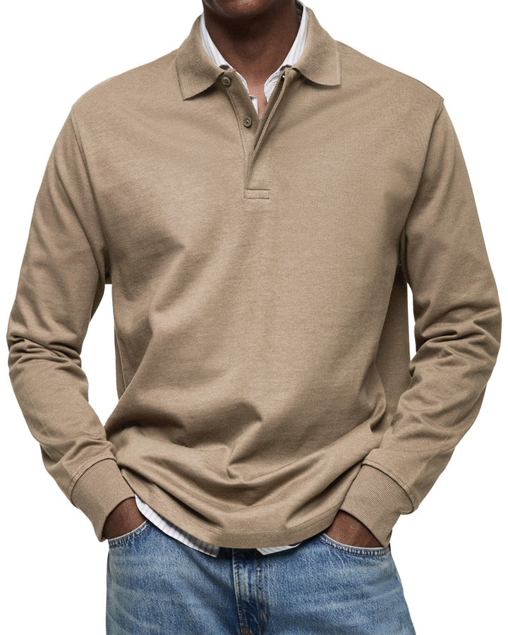 DANIEL | POLO DE MANGA LARGA DE LUJO