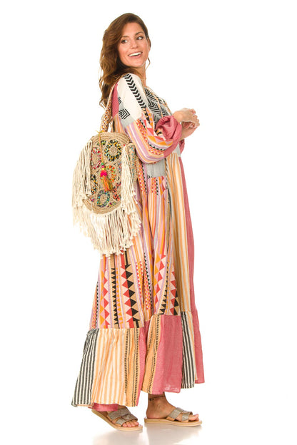 Boho - Vestido largo fluido