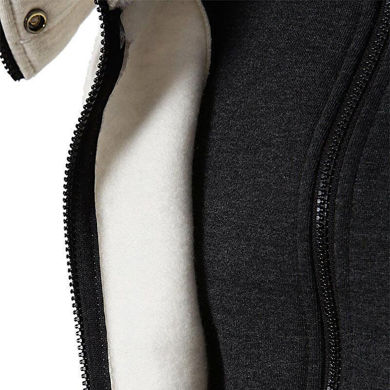 PABLO | CHAQUETA FORRADA CON CREMALLERA