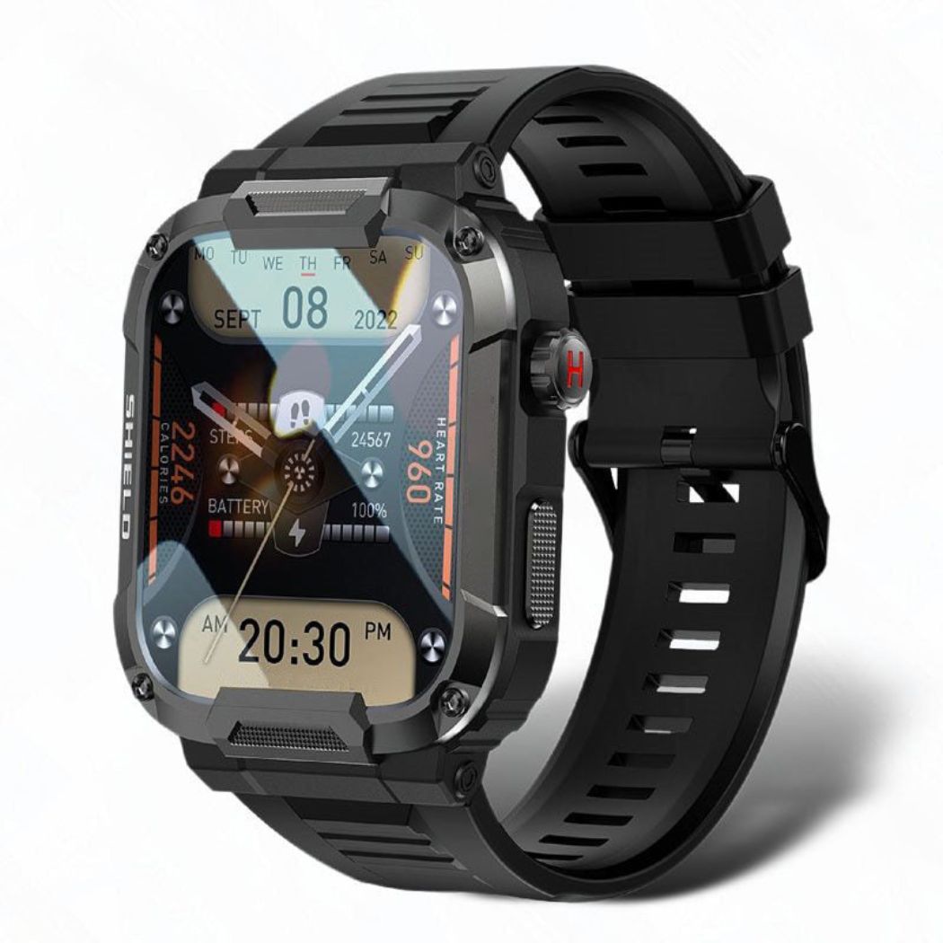 POWER SHIELO | Nuevo Reloj Inteligente Militar de Alta Gama 2026