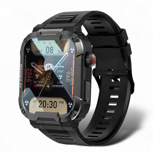 POWER SHIELO | Nuevo Reloj Inteligente Militar de Alta Gama 2026