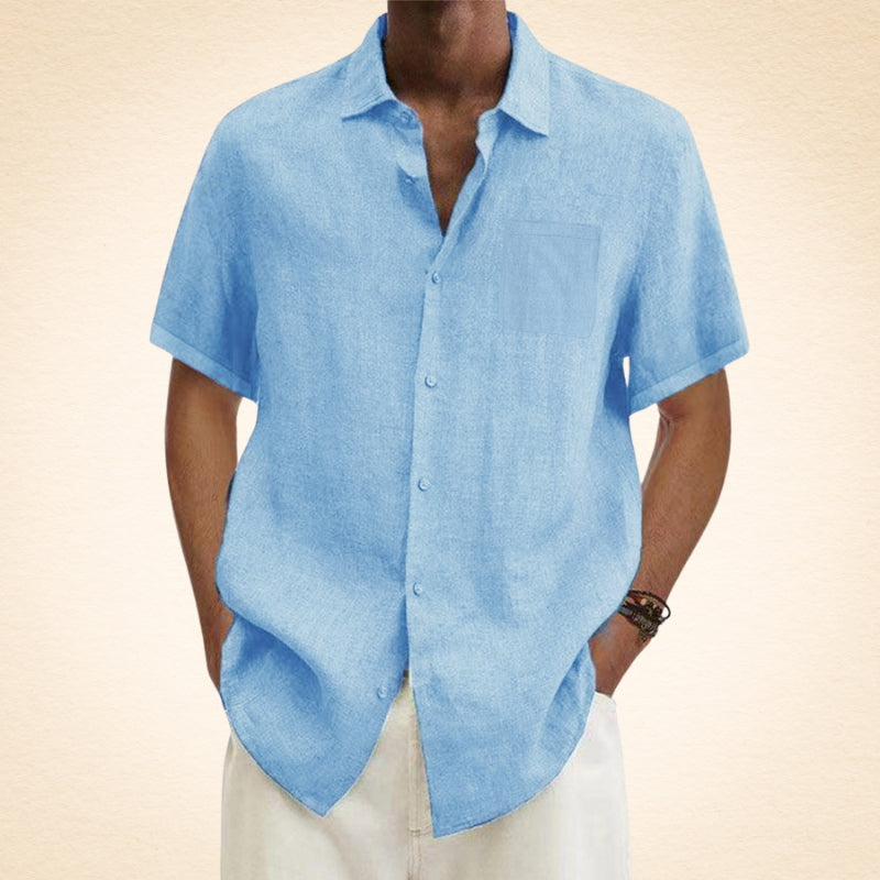 Alden – Camisa de Lino Atemporal