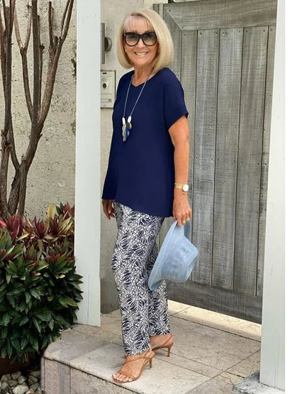 Lottie | Casual Two-Piece Floral Set for Spring
