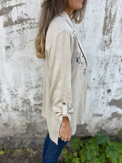 LUMA - CAMISA CON BORDADOS